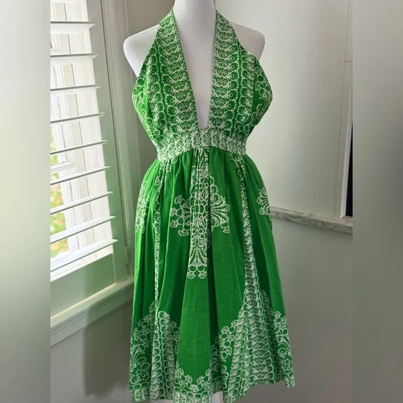 Anthropologie Tracy Reese Halter Dress 2P